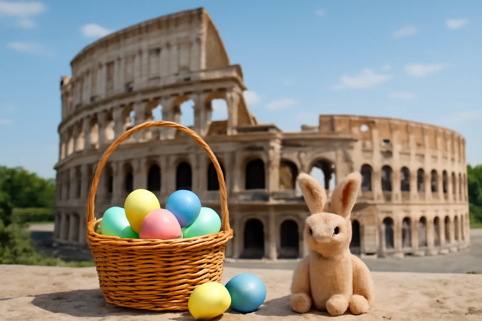 rom über ostern