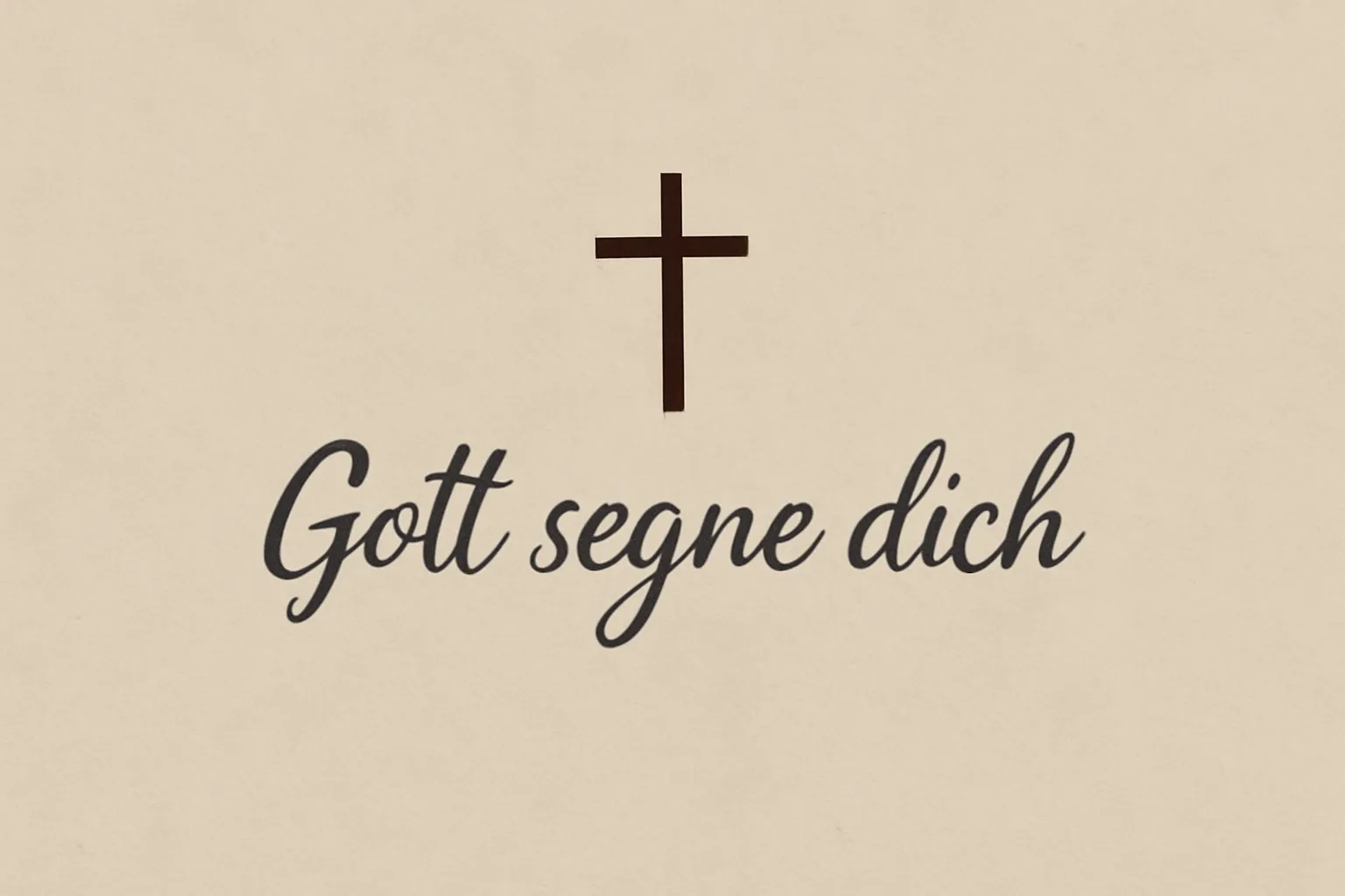 segen spruch