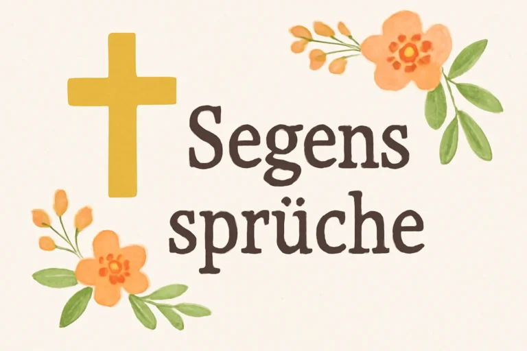 segens sprüche