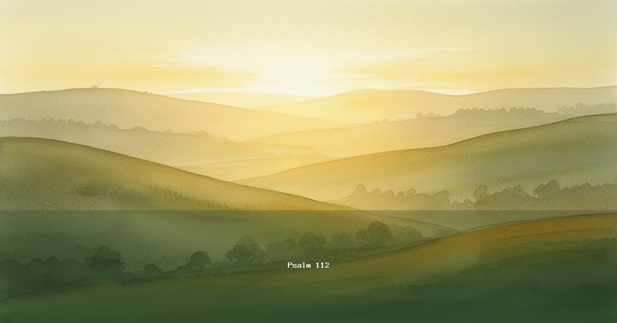 Psalm 112 — Halleluyah | Text, Bedeutung und Betrachtung