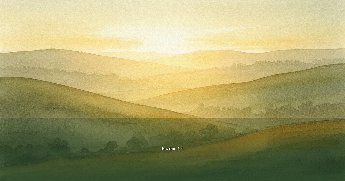 Psalm 12 — Al-Hasheminit | Text, Bedeutung und Betrachtung