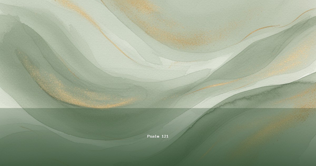 Psalm 121 — Shir Hama'alot | Text, Bedeutung und Betrachtung