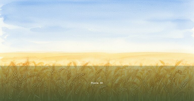 Psalm 18 — Lamnatséaj | Text, Bedeutung und Betrachtung
