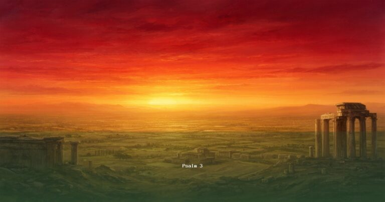 Psalm 3 — Mizmor | Text, Bedeutung und Betrachtung
