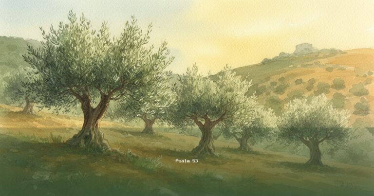 Psalm 53 — Maskil | Text, Bedeutung und Betrachtung