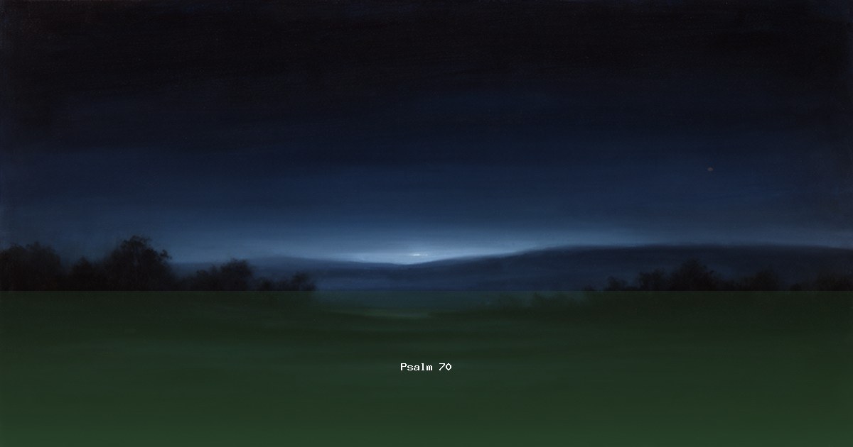 Psalm 70 — Lamnatséaj | Text, Bedeutung und Betrachtung